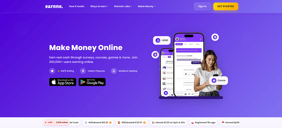Earnne safe platform - Secure platform with data protection and privacy measures