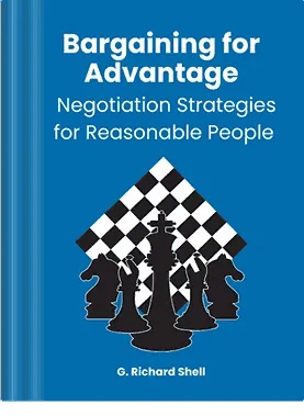 Bargaining for Advantage — book cover