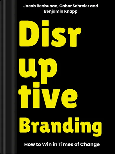 Disruptive Branding — book cover