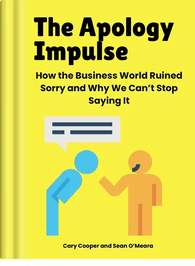 The Apology Impulse — book cover