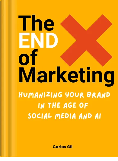 The End of Marketing — book cover