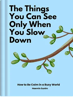 The Things You Can See Only When You Slow Down — book cover