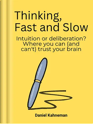 Thinking, Fast and Slow — book cover
