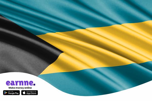 App Earnne disponible en Bahamas con recompensas y oportunidades de ganancias online