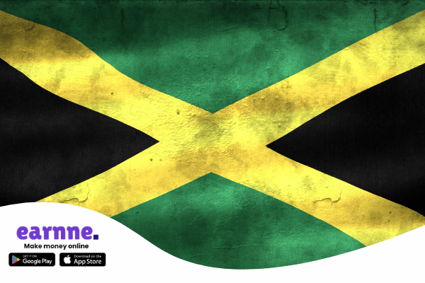 Earnne app available in the Jamaica with rewards and online earning opportunities