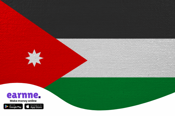 Earnne app available in the Jordan with rewards and online earning opportunities