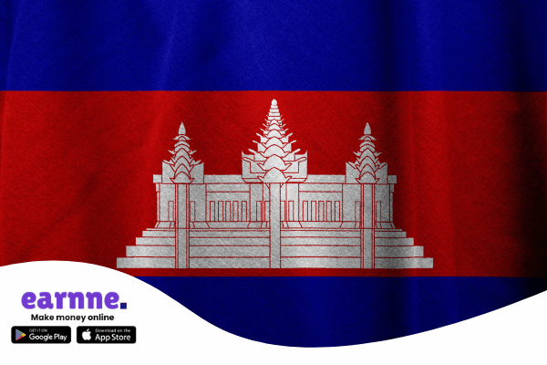 Earnne ऐप Cambodia में पुरस्कार और ऑनलाइन कमाई के अवसरों के साथ उपलब्ध