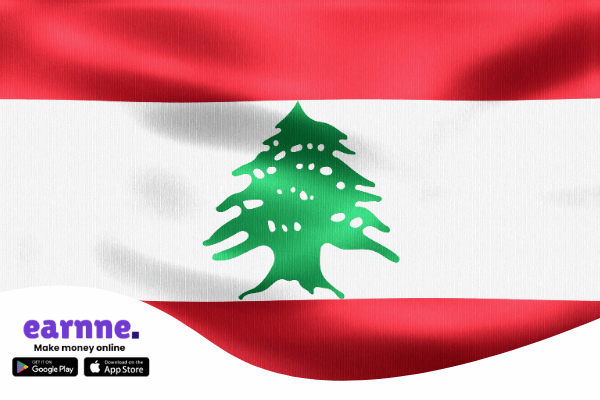 Earnne app available in the Lebanon with rewards and online earning opportunities