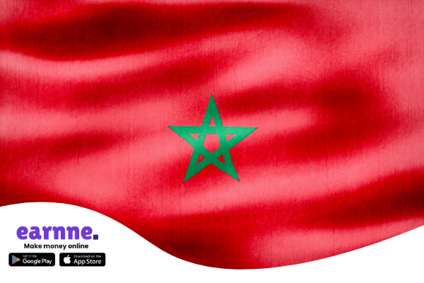 App Earnne disponible en Morocco con recompensas y oportunidades de ganancias online