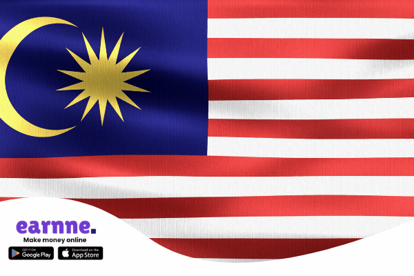 Earnne app available in the Malaysia with rewards and online earning opportunities