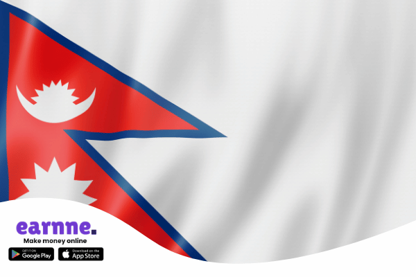 Earnne app available in the Nepal with rewards and online earning opportunities