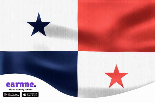 App Earnne disponible en Panama con recompensas y oportunidades de ganancias online
