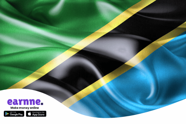Earnne app available in the Tanzania with rewards and online earning opportunities