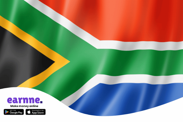 Earnne app available in the South Africa with rewards and online earning opportunities