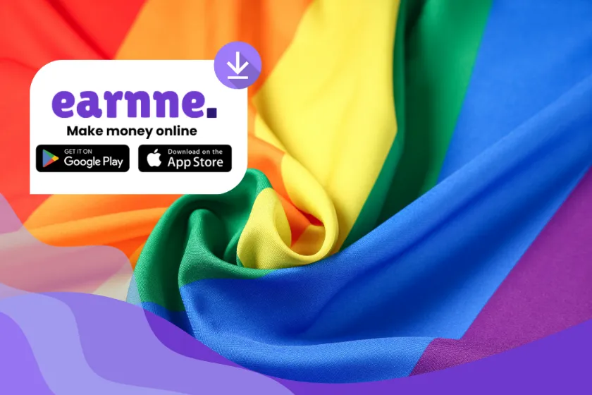 Make money as a LGBT person on Earnne — flexible online income