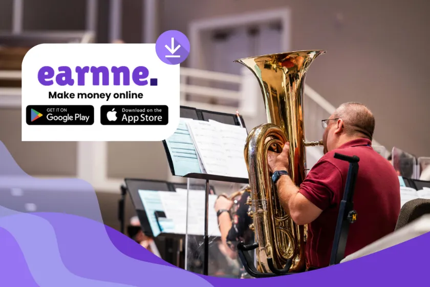 Make money with Tuba on Earnne — games and paid offers