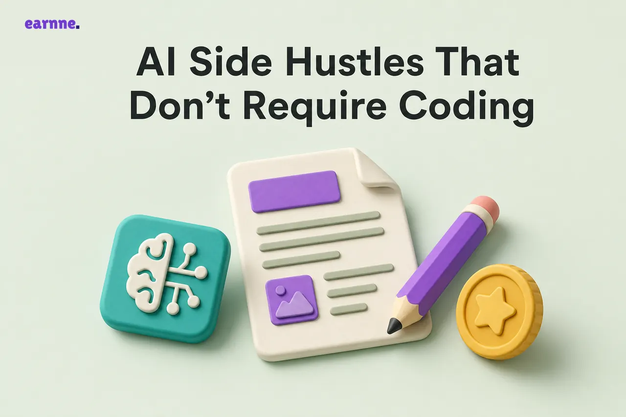 AI Side Hustles That Don't Require Coding