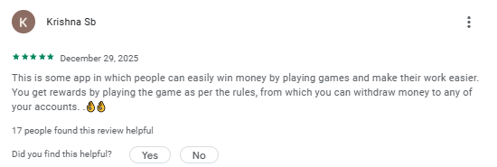 Krishna's Earnne review and opinion - User testimonial about earning money through surveys and tasks on Earnne