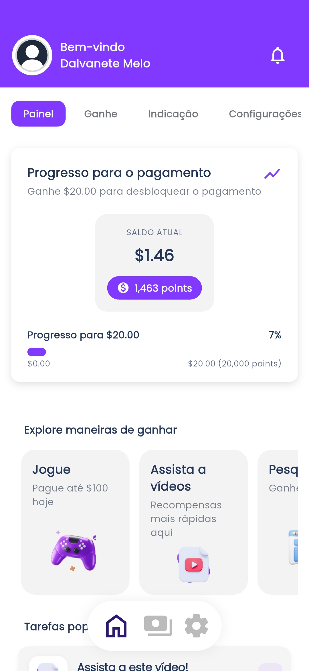 Earnne mobile app withdrawal proof
